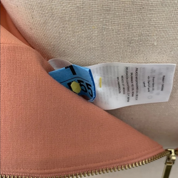 🎀BeBe Dry Cleaned Fringed Peach Crop Top - Picture 8 of 8